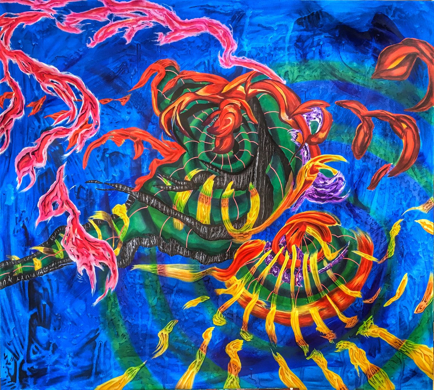 Painting by represented artist Tom Cross